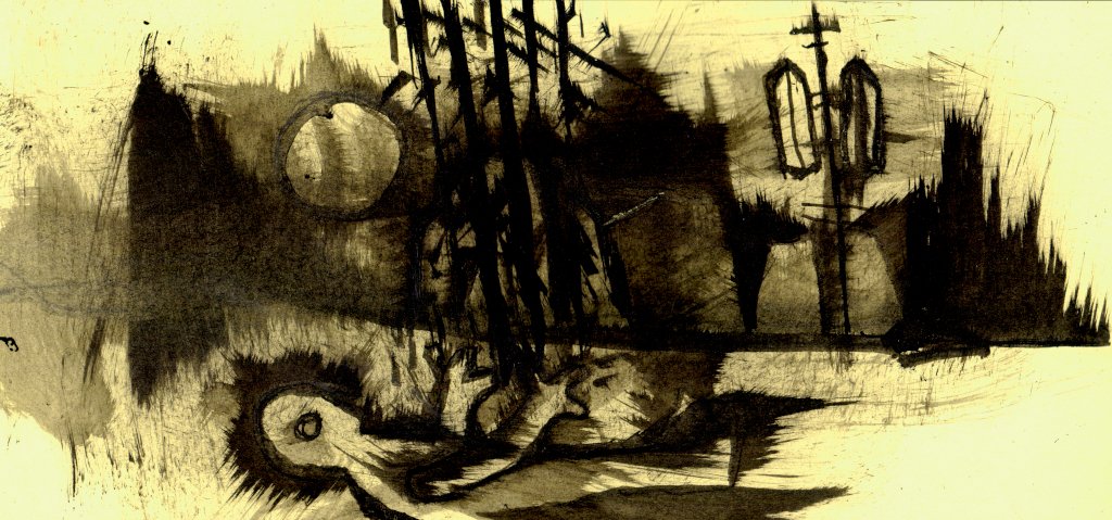" still sending signs " 
Ink on paper #drawings #sketches