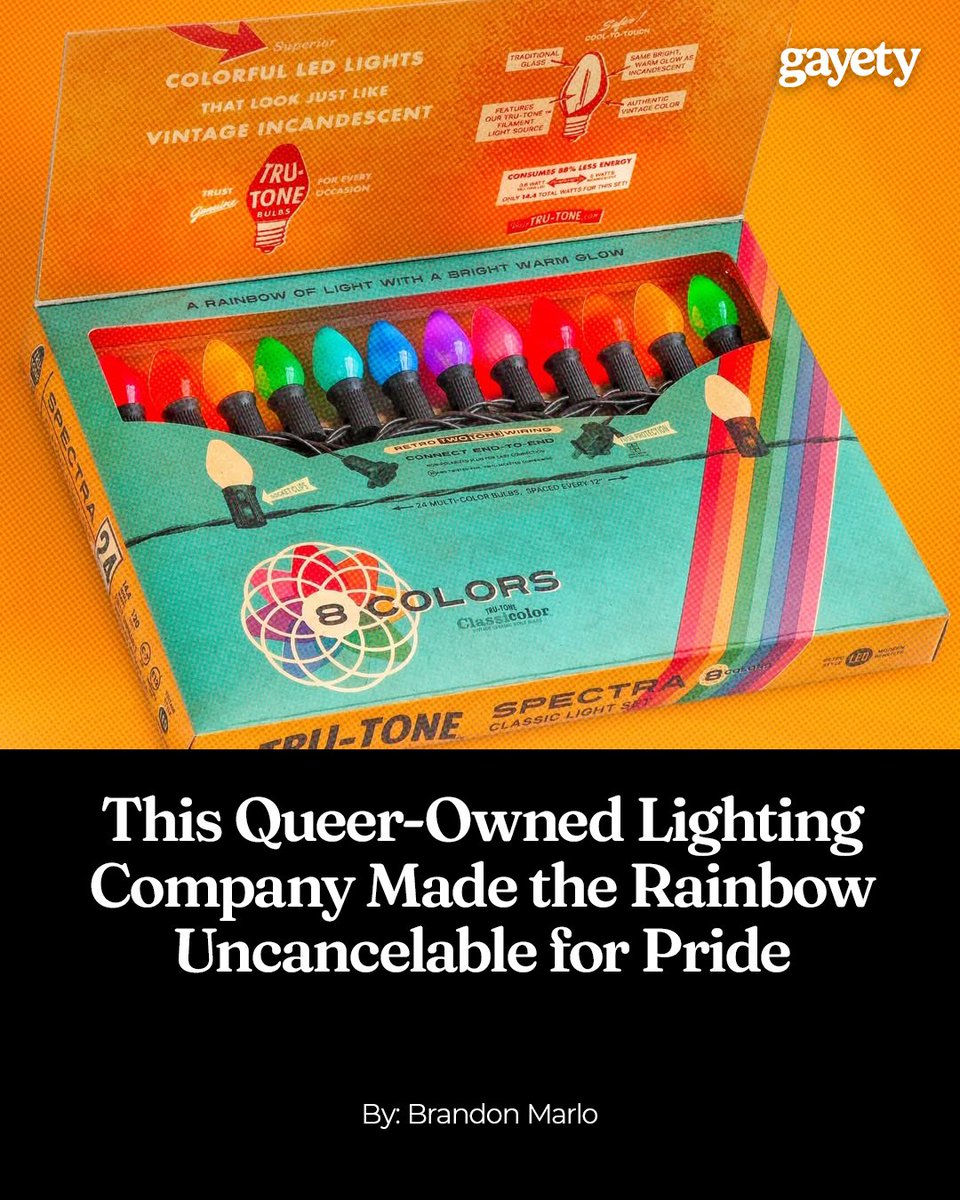 gayety's tweet image. You can ban our 🏳️🌈 but you can't ban the 🌈 #pride #rainbow
🔗: gayety.com/this-queer-own…
