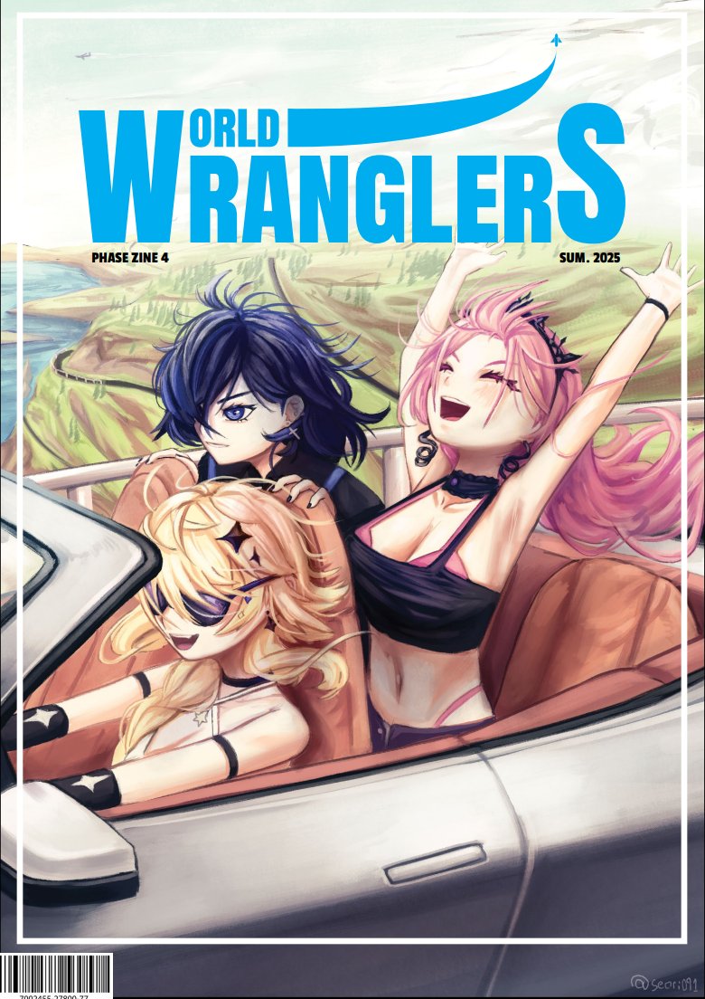 Xynchr0's tweet image. Hello People I am proud to present: WORLD WRANGLERS phase zine 4!
files.catbox.moe/tcj9mx.pdf