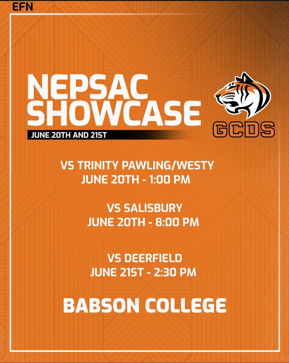 Coaches! My NEPSAC showcase schedule at Babson college this weekend.
Game 1: Court 4
Game 2: Court 4
Game 3: Court 2