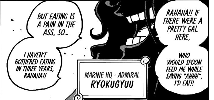 #ONEPIECE
Godbull hasn't eaten in 3 years...