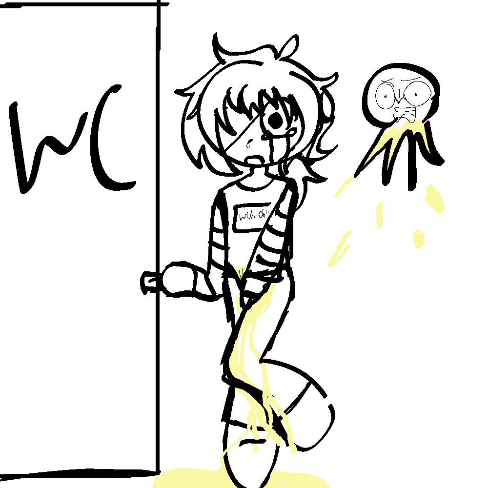 Freakyartlelele's tweet photo. Quick omo, low effort, I was bored lol #omorashi
#didnttry
#omorashiart
#omoart https://t.co/be6c3IxUMb