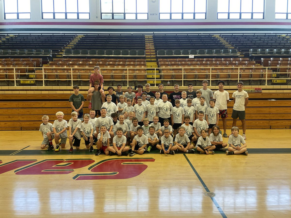 Camp came to a close today… we had a blast teaching future Cats! Over 80 campers between our two sessions! #FutureCATS