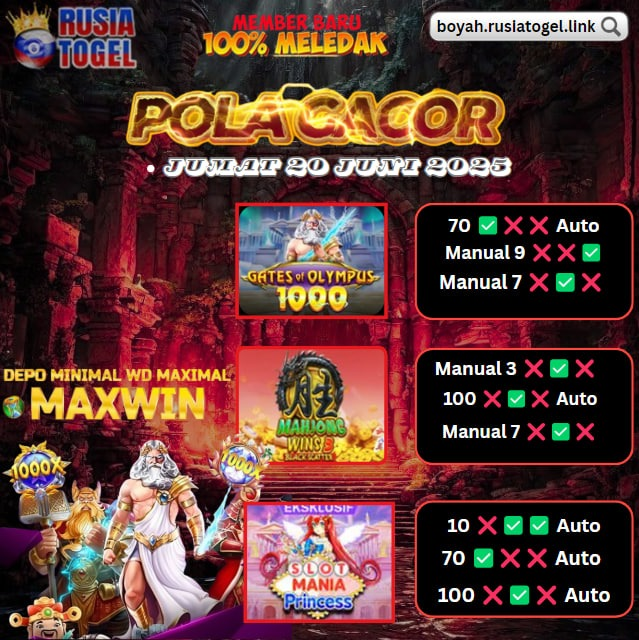 RusiaTogel87's tweet photo. Halo Bosku!! Silahkan di coba pola dan trick permainan yang kami berikan ya bosku pola ini akan membawa anda pada kemenangan dan rasakan sensasi jackpotnya hanya di RUSIATOGEL
Link :https://t.co/KcJVDEq3Ue
Link Alternatife : https://t.co/h6ZquWfcMG Rtp : https://t.co/e6FTIucYEO https://t.co/wGMm0NdzCC