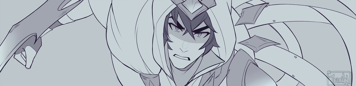 Trying to break an art block by drawing Talon