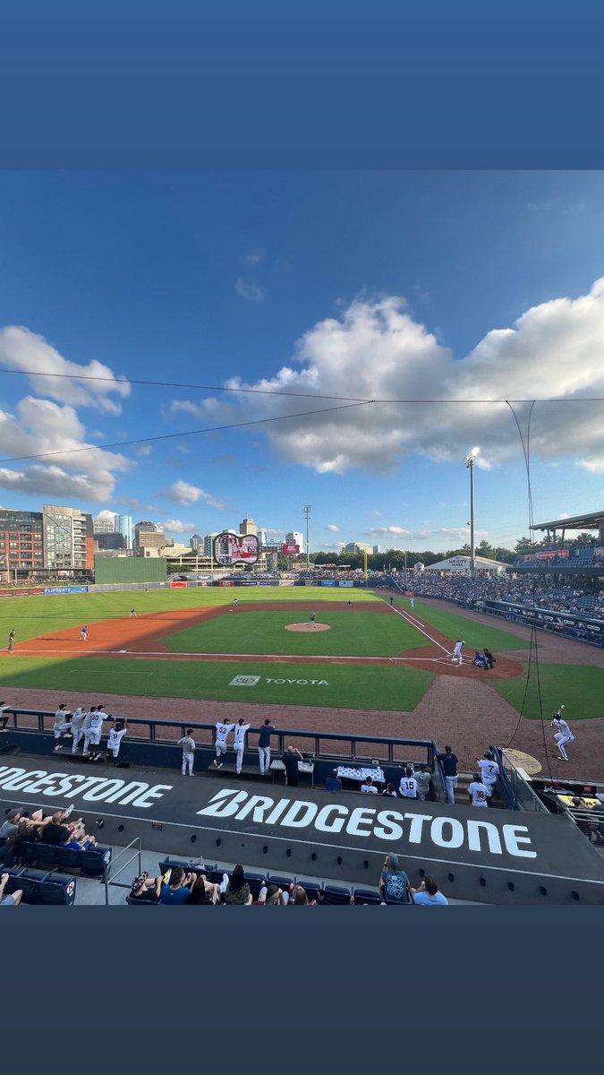 TCWHITTYY's tweet image. Getting some live baseball back into my life