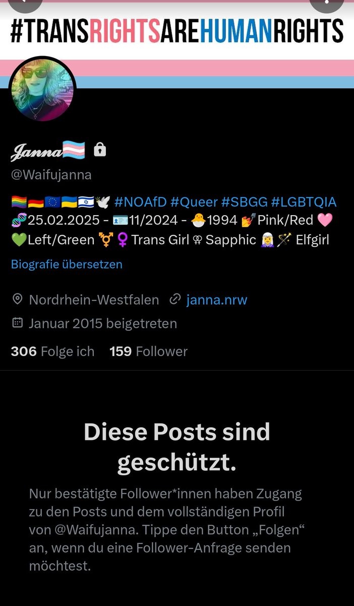 Ein transidentifizierter Mann kann keine Widerworte einer Frau ertragen