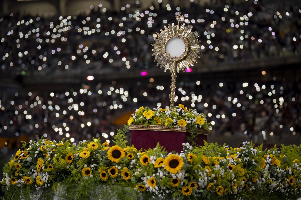 Estádio Mineirão (@mineirao) on Twitter photo Guiados por muita fé, o Torcida de Deus fez do Mineirão local de música, dança e louvor neste dia de Corpus Christi! 🙏
O Gigante se alegra em ser local da celebração da paixão de todos! 💜
📸 <a href="/agencia_i7/">Agência i7</a> Guiados por muita fé, o Torcida de Deus fez do Mineirão local de música, dança e louvor neste dia de Corpus Christi! 🙏
O Gigante se alegra em ser local da celebração da paixão de todos! 💜
📸 <a href="/agencia_i7/">Agência i7</a>