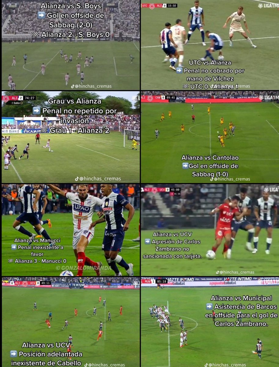 <a href="/kevin23pacheco/">Kevin Pacheco</a> <a href="/RPPDeportes/">Fútbol Como Cancha - Oficial</a> Ya lo cago a comerciantes, ya le cago todo el trabajo de la semana a comerciantes. 
Esto no puede quedar así, esto solo es la punta de iceberg, con este audio revelador se comprueba q esto no fue casualidad ni "errores" <a href="/ClubALoficial/">Club Alianza Lima</a>