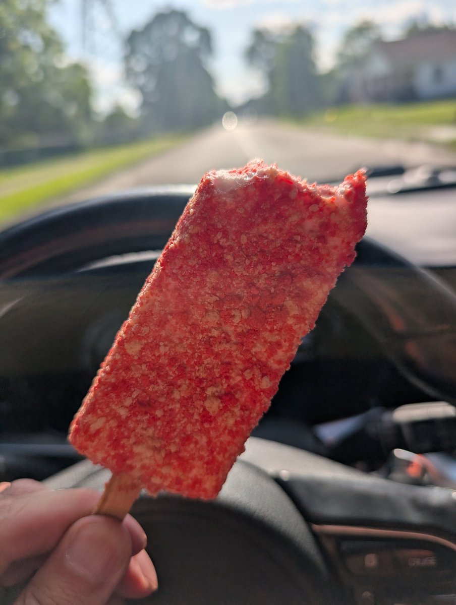 I chased down an ice cream truck while making Amazon deliveries today. 🤣