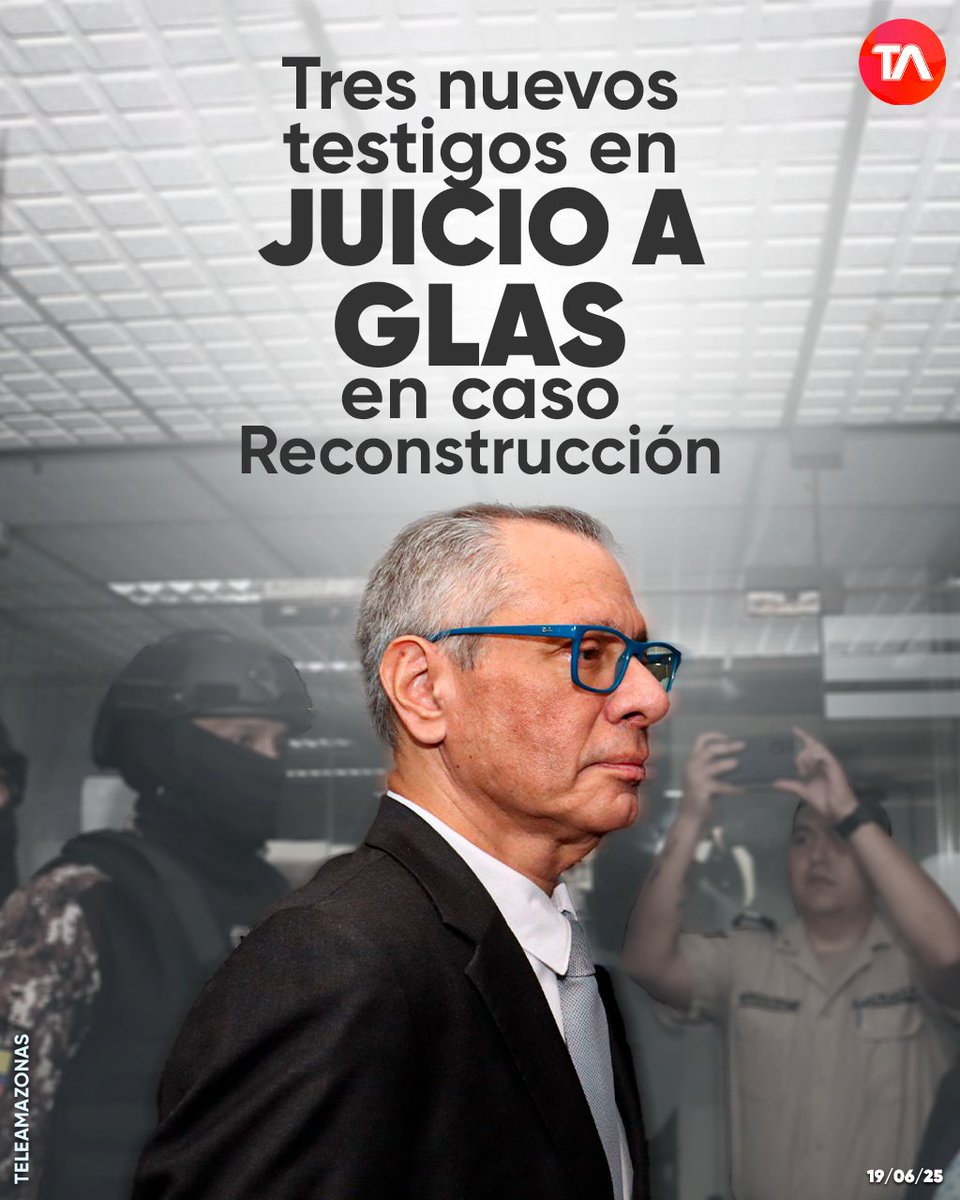 #ATENCIÓN | Caso Reconstrucción de Manabí; así avanza el juicio contra Jorge Glas tras los tres primeros días de audiencia ow.ly/Z0Vk50WcBlN