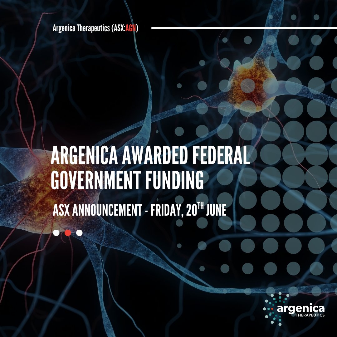 Argenica Therapeutics (@argenicat) on Twitter photo #AGN has announced it has been awarded funding through the highly competitive Medical Research Future Fund (MRFF) Targeted Translation Research Accelerator program for Diabetes and Cardiovascular Disease, delivered by <a href="/MTPConnect_AUS/">MTPConnect</a>
Learn more➡️bit.ly/3HN0TdO #AGN has announced it has been awarded funding through the highly competitive Medical Research Future Fund (MRFF) Targeted Translation Research Accelerator program for Diabetes and Cardiovascular Disease, delivered by <a href="/MTPConnect_AUS/">MTPConnect</a>
Learn more➡️bit.ly/3HN0TdO
