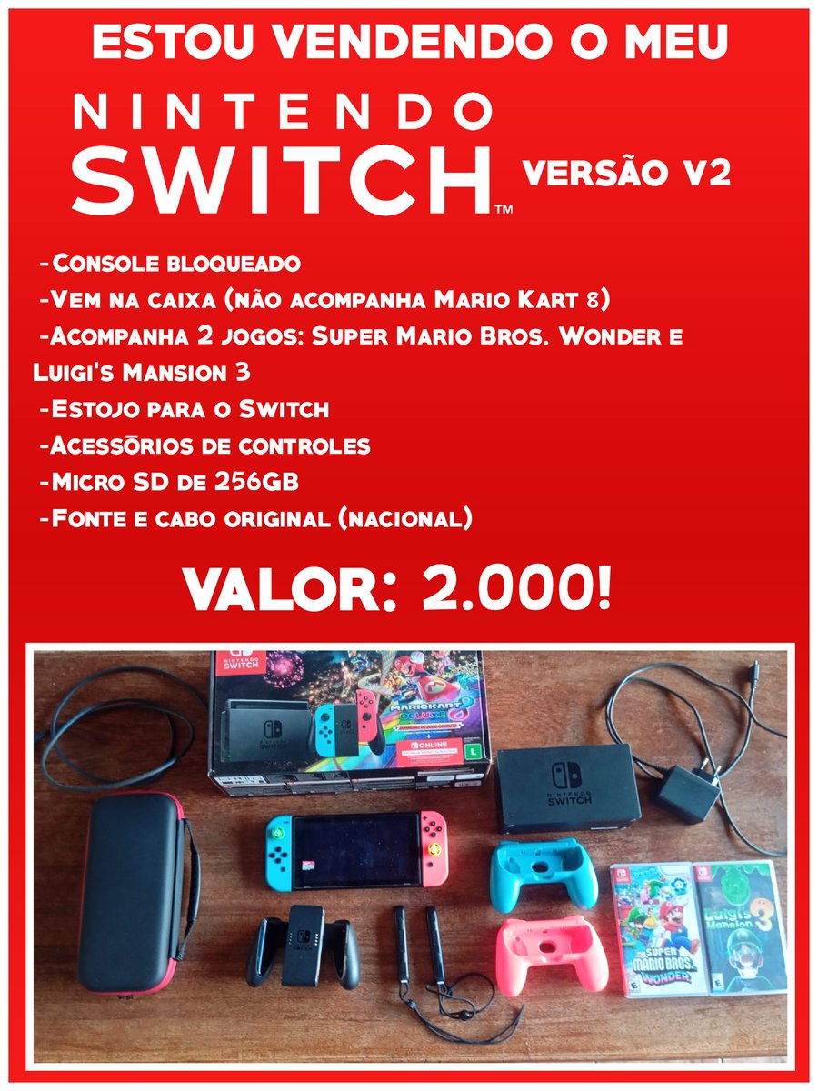 Quem tiver interesse, manda mensagem no PV!