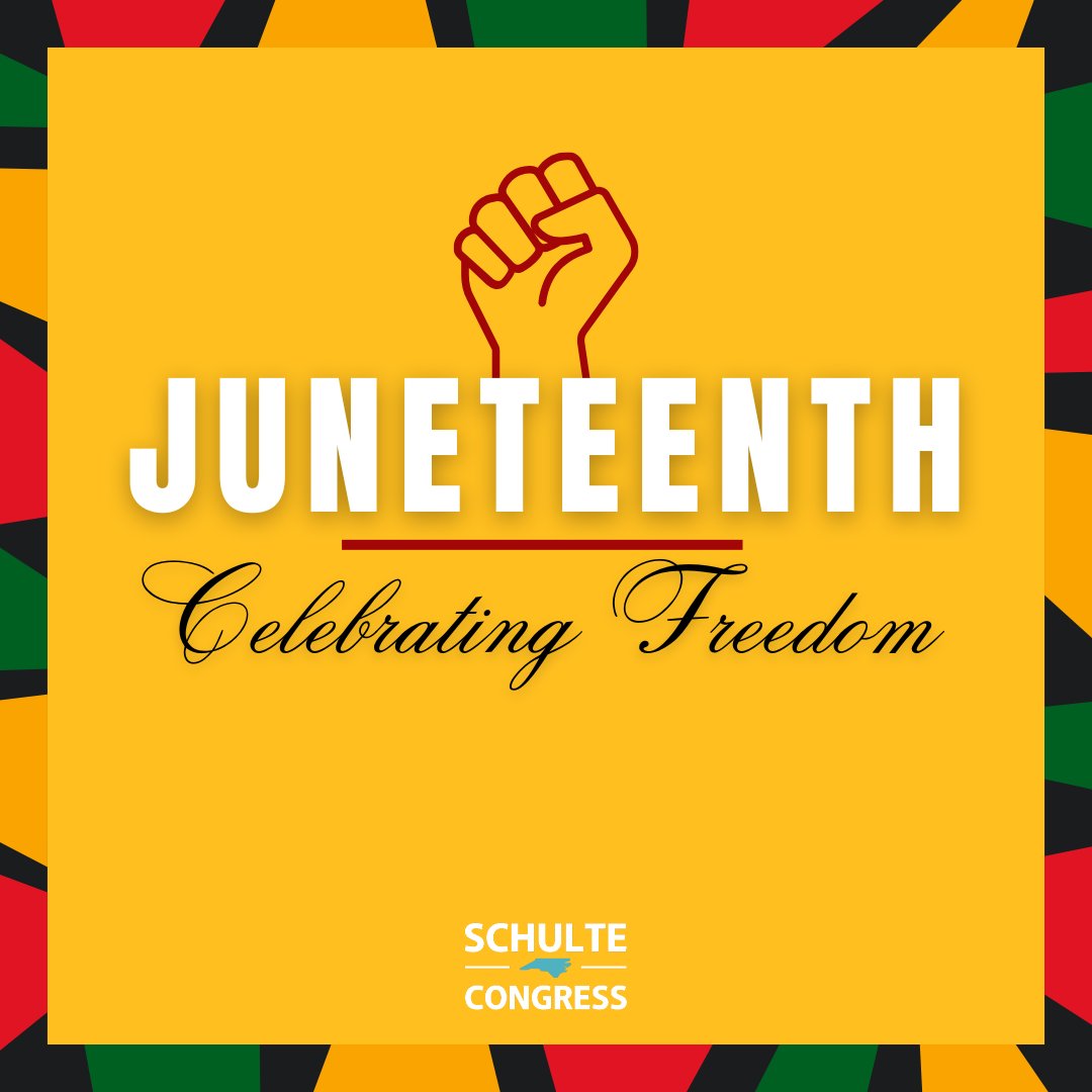 Happy Juneteenth from Team Schulte!