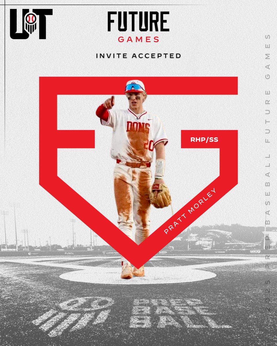 Prep Baseball Utah (@prepbaseballut) on Twitter photo ๐๐๐๐๐ฟ๐ฒ ๐๐ฎ๐บ๐ฒ๐ ๐๐ป๐๐ถ๐๐ฒ ๐๐ฐ๐ฐ๐ฒ๐ฝ๐๐ฒ๐ฑ: ๐ฃ๐ฟ๐ฎ๐๐ ๐ ๐ผ๐ฟ๐น๐ฒ๐
'27 SS/RHP Pratt Morley (<a href="/Pratt_morley013/">Pratt Morley</a>) has accepted his invite to the top uncommitted event in the country... the 2025 Future Games at LakePoint. #BeSeen
Morley is currently the No.2 ranked '27 ๐๐๐๐๐ฟ๐ฒ ๐๐ฎ๐บ๐ฒ๐ ๐๐ป๐๐ถ๐๐ฒ ๐๐ฐ๐ฐ๐ฒ๐ฝ๐๐ฒ๐ฑ: ๐ฃ๐ฟ๐ฎ๐๐ ๐ ๐ผ๐ฟ๐น๐ฒ๐
'27 SS/RHP Pratt Morley (<a href="/Pratt_morley013/">Pratt Morley</a>) has accepted his invite to the top uncommitted event in the country... the 2025 Future Games at LakePoint. #BeSeen
Morley is currently the No.2 ranked '27