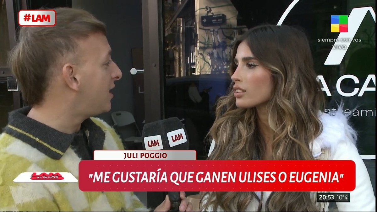 juli poggio entendió todo