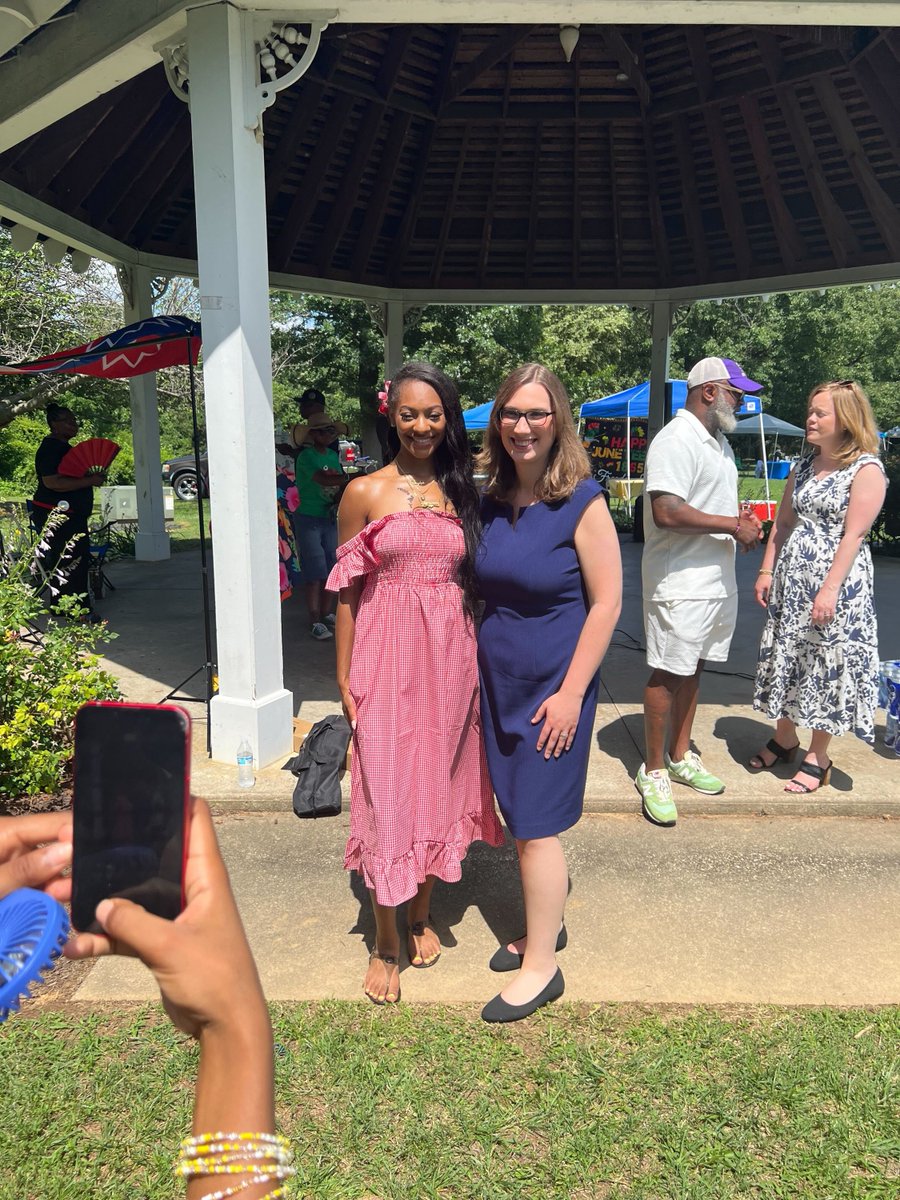 I was so glad to stop by Smyrna’s Juneteenth celebration today. Black history is American history—and together, we’ll keep honoring the past and building a more just future.