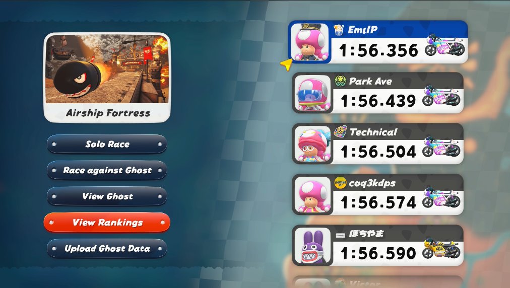 Pretty funny improvement but can definitely do more #MKWorldWR