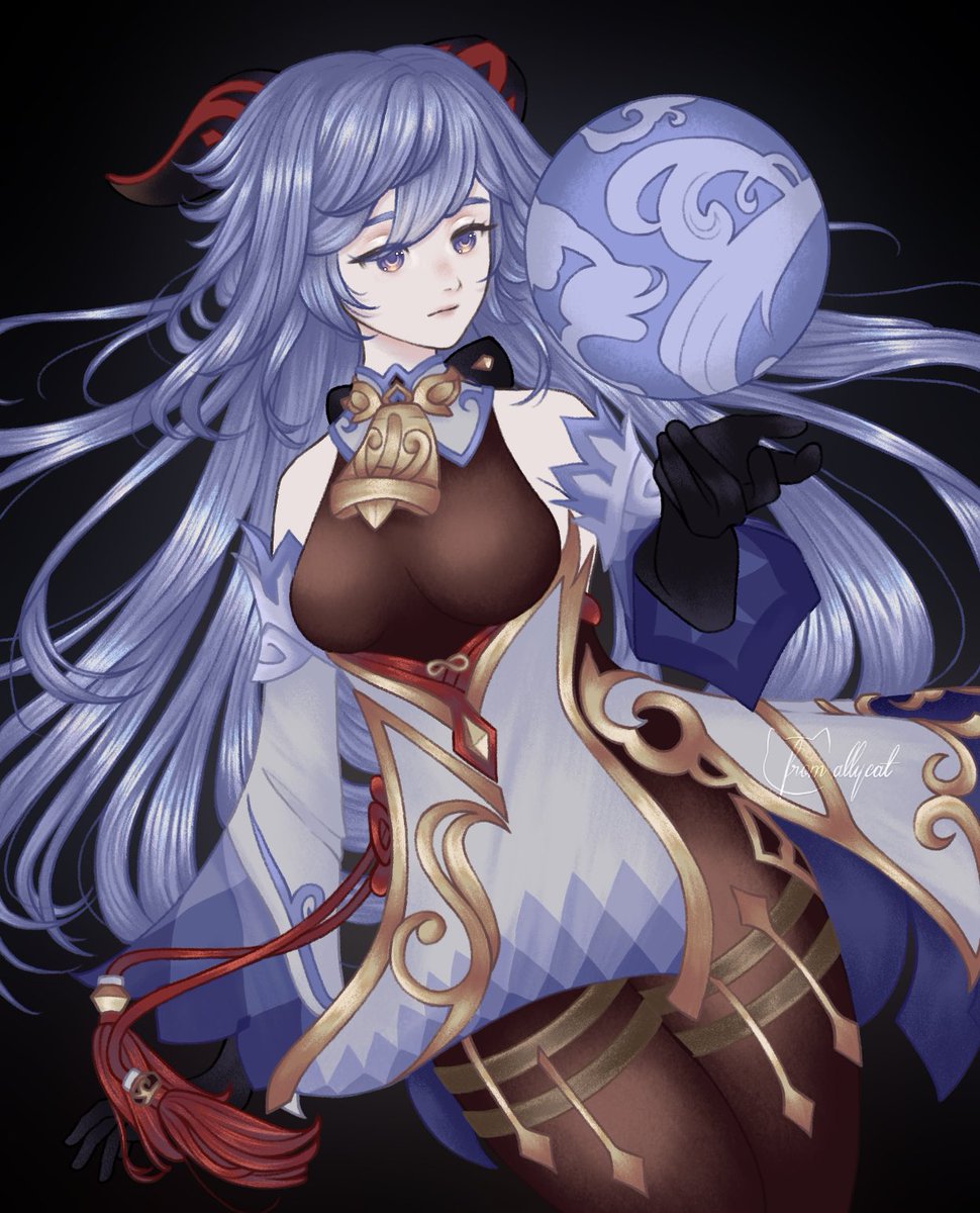 AlysonXIII's tweet image. ganyu i’m sooo sorry for replacing u w skirk i still love u