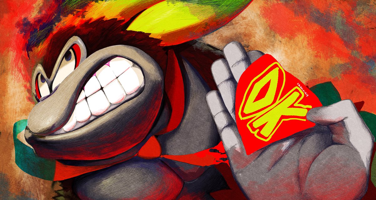 kikkiku629's tweet image. D.K #DonkeyKongBananza