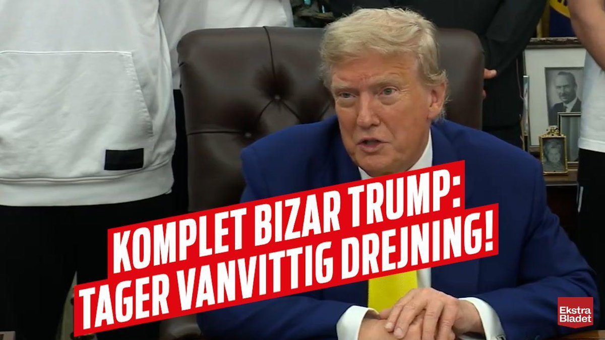 Komplet bizar Trump: Tager vanvittig drejning ekstrabladet.dk/sport/fodbold/…