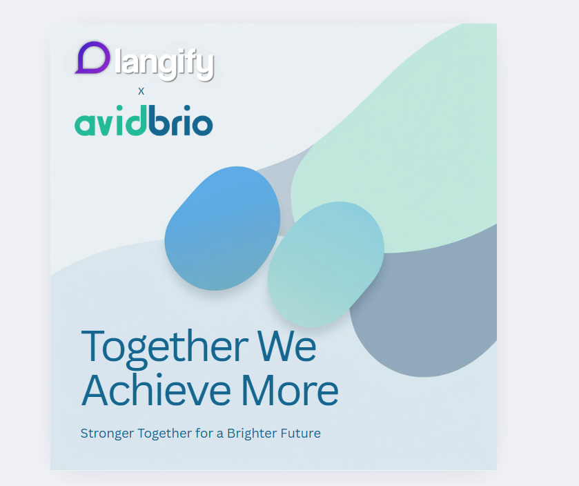 langify_apps's tweet photo. 🚀 Partnering with @AvidBrio  for real @Shopify  success!

Watch for a customer story + fresh insights—coming soon.

Let’s help more brands go global, together! 🌎

#langify #AvidBrio #Shopify #Ecommerce https://t.co/cH01ZM1ZpJ