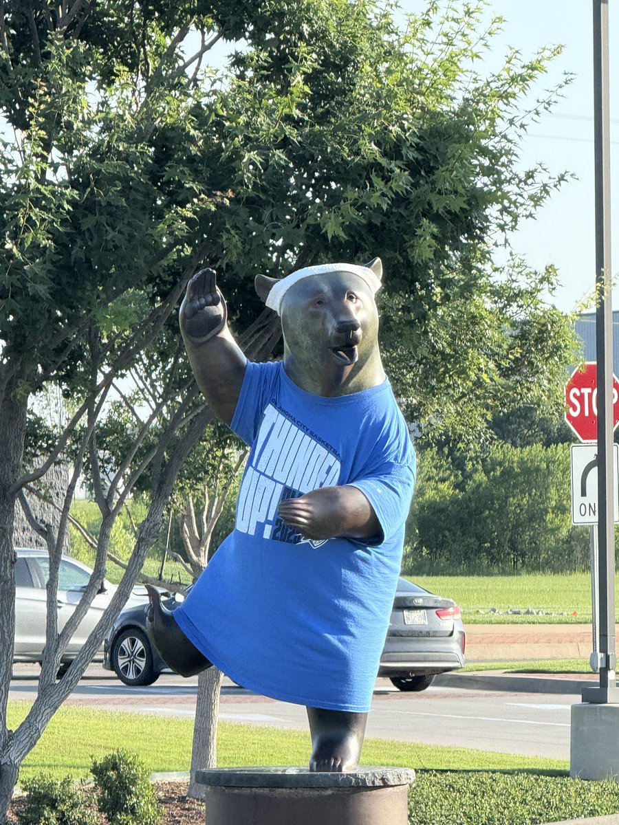 Lots of Thunder spirit around town!