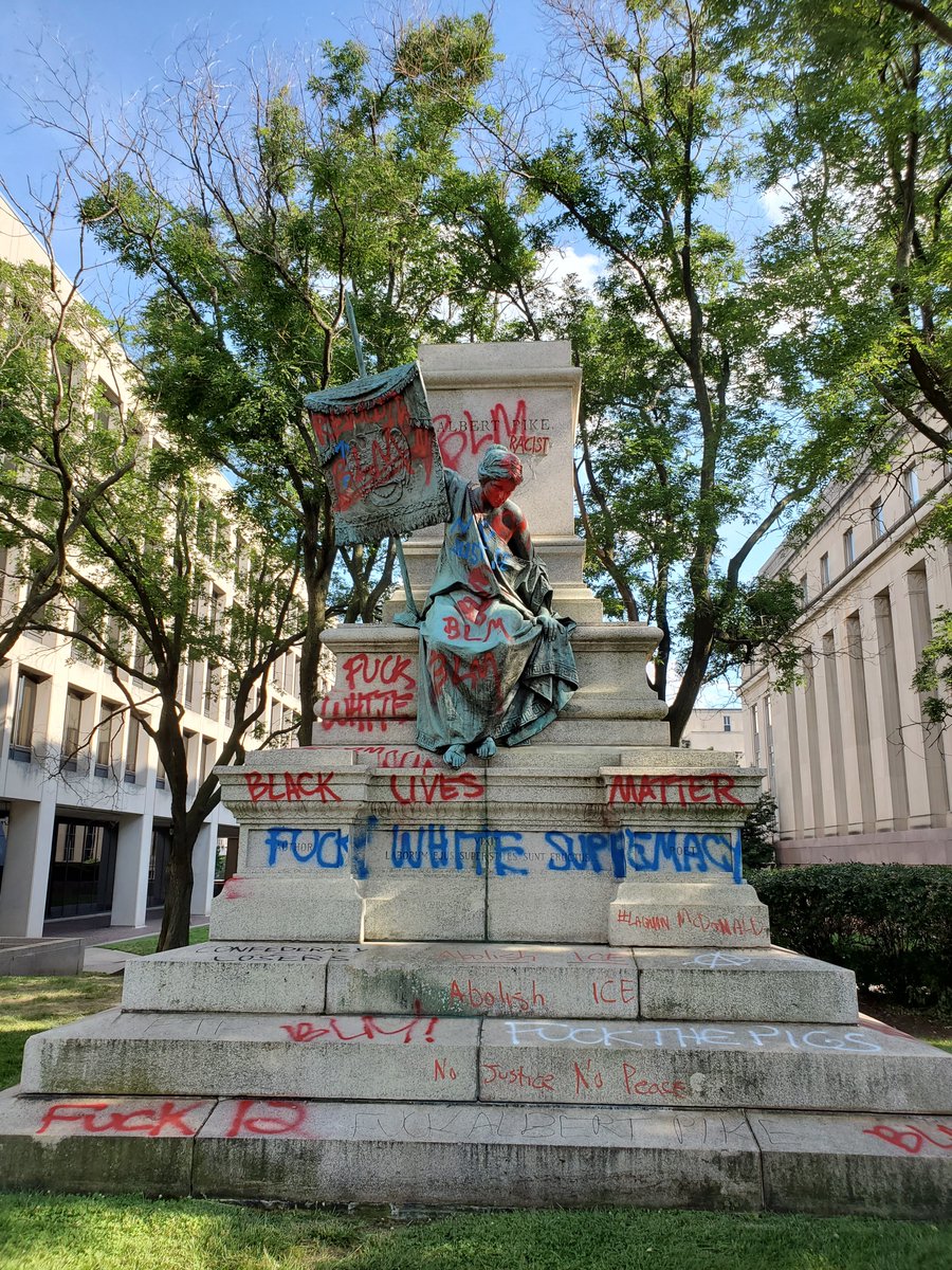 a = another world is possible (@scott_a_ross) on Twitter photo Happy Juneteenth. Just like five years ago, today's racist monuments can fall, will fall, must fall. Happy Juneteenth. Just like five years ago, today's racist monuments can fall, will fall, must fall.