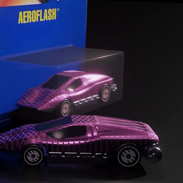 Nuestro Showroom de cada viernes:   
- Aeroflash, de Hot Wheels.