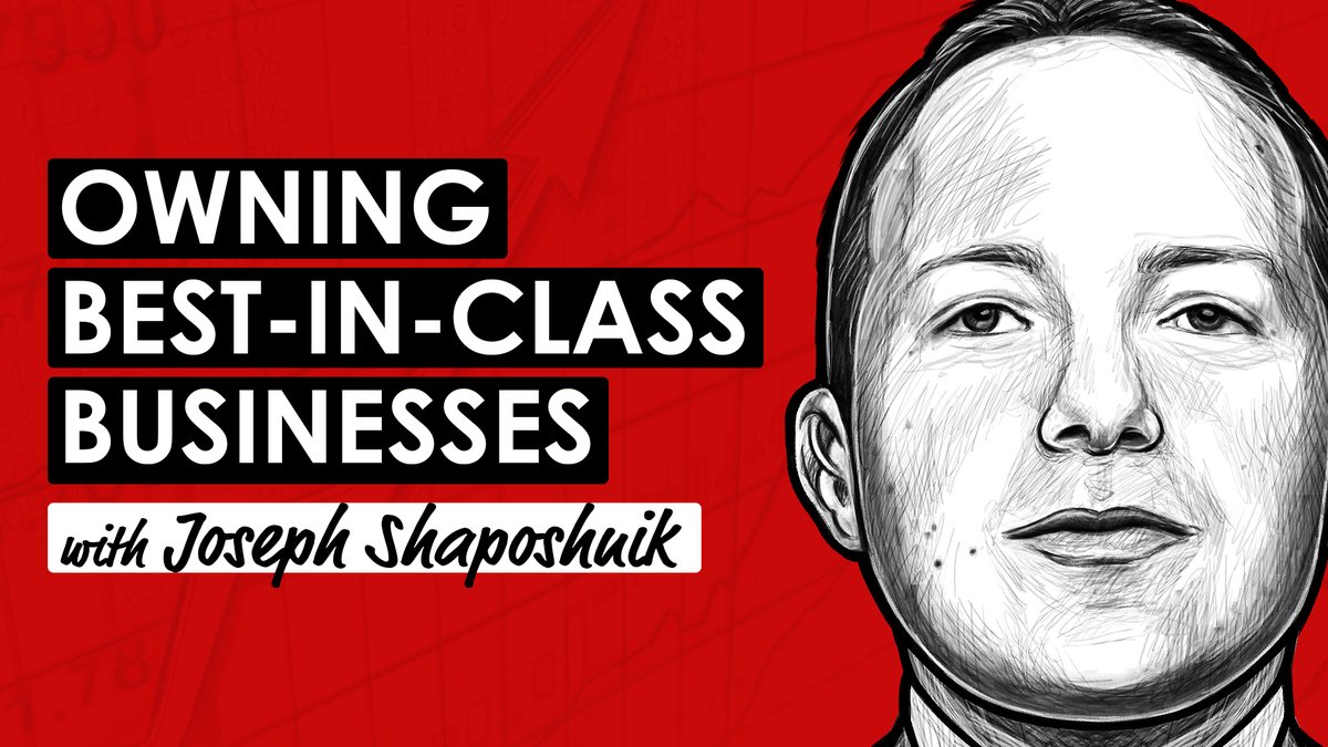 Catch the latest episode of We Study Billionaires, where <a href="/Clay_Finck/">Clay Finck</a> is joined by Joseph Shaposhnik <a href="/JShaposhnik/">Joseph Shaposhnik</a> to discuss the launch of his new ETF, Rainwater Equity.

Tune in to the episode: tinyurl.com/2ymy849e