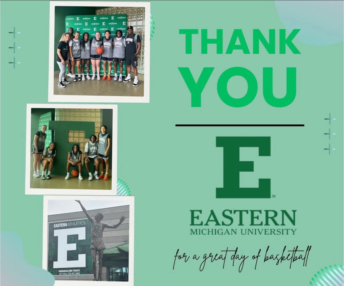 Yesterday was a great basketball experience for everyone! Thank you @emuwbb for having us!!