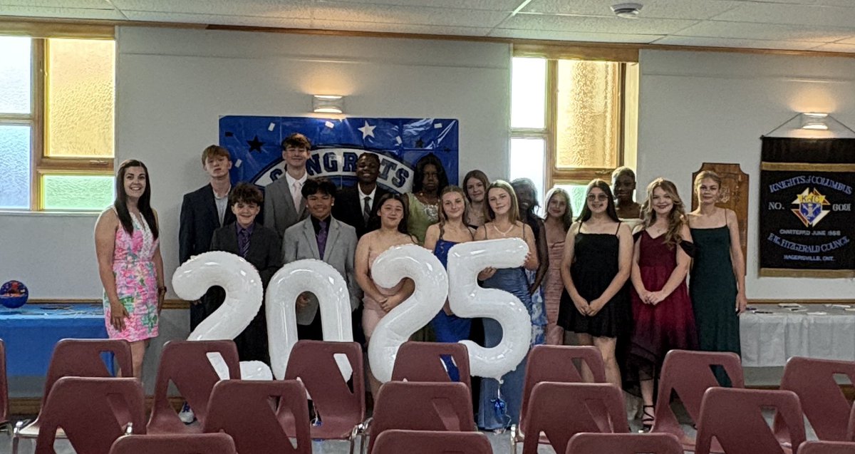 Congratulations to the <a href="/stmhagersville/">St. Mary's School</a> Class of 2025! We are so proud of you!