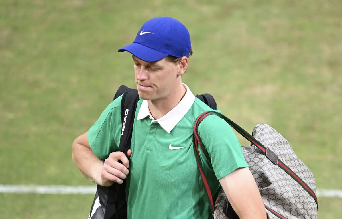 josemorgado's tweet image. Sinner. 

"After the loss in Paris, it wasn’t easy to come here and compete again. I’m relatively satisfied to have been able to play two matches on grass before Wimbledon. I need to rest a bit now".