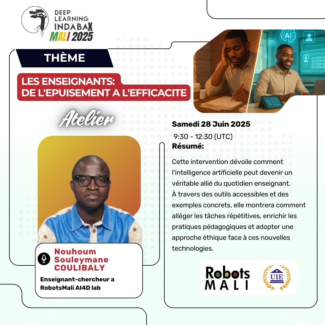 Deep Learning IndabaX Mali tweet media