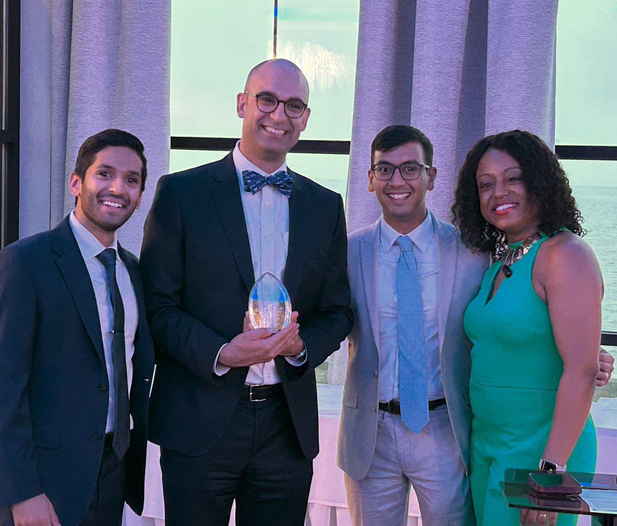 Piruz Motamedinia (@drmotamedinia) on Twitter photo Bittersweet night sending off these 3 exceptional chiefs to do good things. Being selected from our amazing <a href="/Yale_Urology/">Yale Urology</a> faculty to get the Dr. Wiess Outstanding Teaching award was the cherry on top and a career high! #AllHailtheCheifs <a href="/SoumLokeshwar/">Soum Lokeshwar</a> <a href="/ankurologie/">Ankur Choksi</a> <a href="/Tashznajones/">Tashzna Jones, MD</a> Bittersweet night sending off these 3 exceptional chiefs to do good things. Being selected from our amazing <a href="/Yale_Urology/">Yale Urology</a> faculty to get the Dr. Wiess Outstanding Teaching award was the cherry on top and a career high! #AllHailtheCheifs <a href="/SoumLokeshwar/">Soum Lokeshwar</a> <a href="/ankurologie/">Ankur Choksi</a> <a href="/Tashznajones/">Tashzna Jones, MD</a>