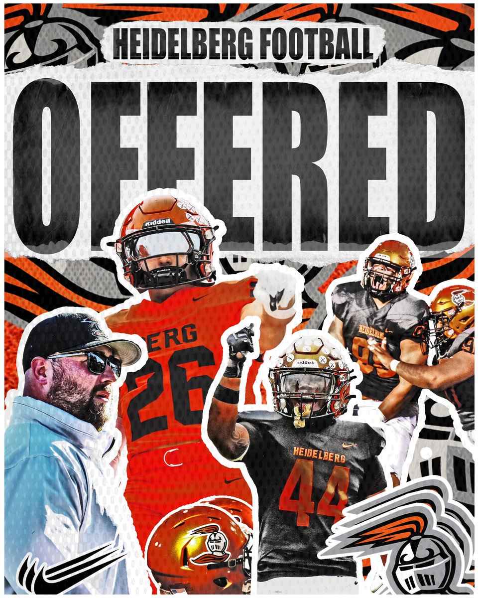 After a great visit earlier today at Heidelberg , thanks to <a href="/coachjasonlewis/">Jason Lewis</a> <a href="/Coach_Donaldson/">Scott Donaldson</a> for blessing me with my first offer ! #agtg