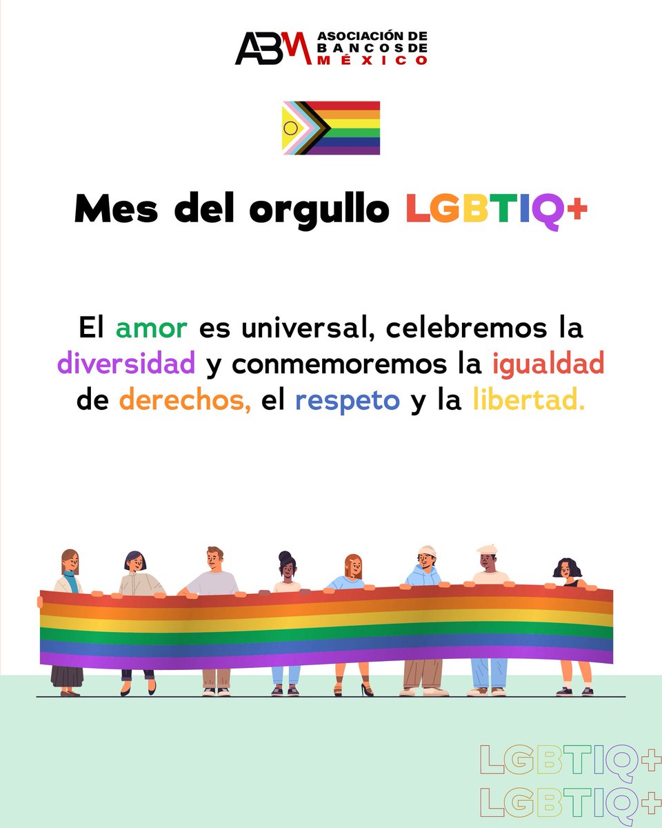 Respeto, amor e igualdad de derechos para todos. ✨

#DíaInternacionalLGBT+🌈 #MesDelOrgullo #LGBTIQ