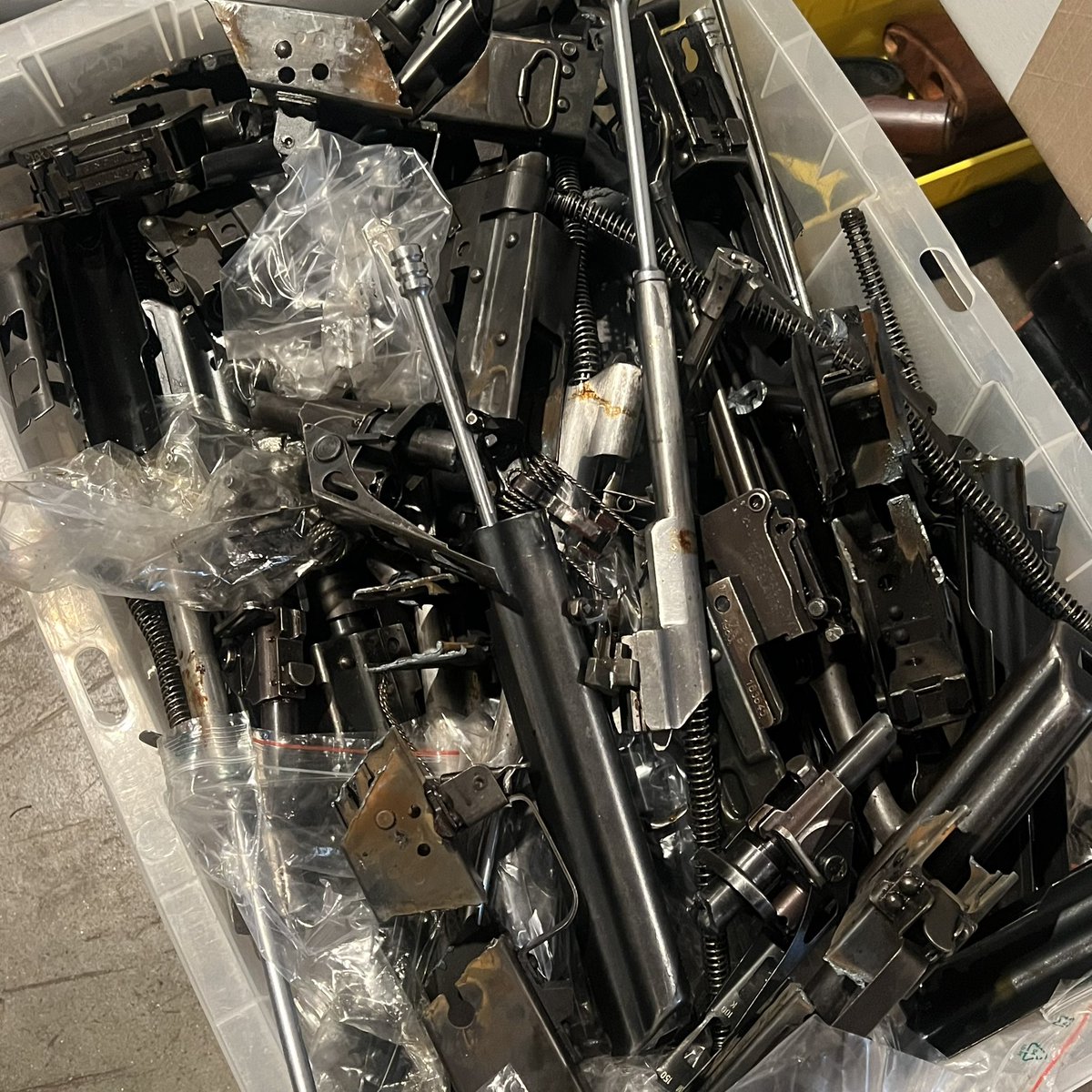 Got a tote full of Yugo M70b1 parts being sorted out! Nows a perfect chance to convert that zpap to M70b1 spec!