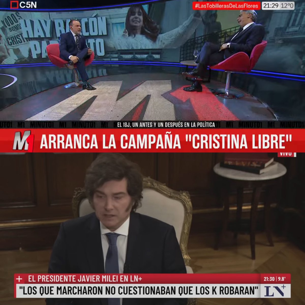 #RATING 

#LasTobillerasDeLaFlores #M1 3,2
#LaVes 2,8
#MasVerdad 2,7
#WIFI 1,3
#TierraDeNadie 0,8
#LaNoche26 0,6

✍🏻EL DATO
<a href="/Gatosylvestre/">Gustavo Sylvestre</a> en <a href="/C5N/">C5N</a> le gana a <a href="/JMilei/">Javier Milei</a> en <a href="/lanacionmas/">La Nación Más</a> que se ubica TERCERO en las noticias.

Mucha diferencia con la aparición de <a href="/CFKArgentina/">Cristina Kirchner</a> 🔥