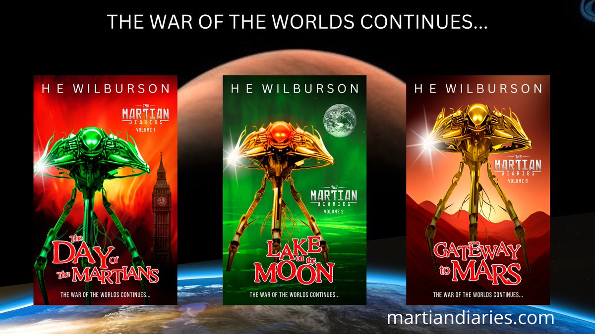 The Martian Diaries ๐ฝThe War Of The Worlds Sequel (@martiandiaries) on Twitter photo The battle between Earth and Mars ignites again and The War Of The Worlds continues!
The Martian Diaries 3-part award-winning sequel - in print, ebooks & audiobooks featuring bespoke music & sound effects.
Info, samples, retailers & direct buy links martiandiaries.com The battle between Earth and Mars ignites again and The War Of The Worlds continues!
The Martian Diaries 3-part award-winning sequel - in print, ebooks & audiobooks featuring bespoke music & sound effects.
Info, samples, retailers & direct buy links martiandiaries.com