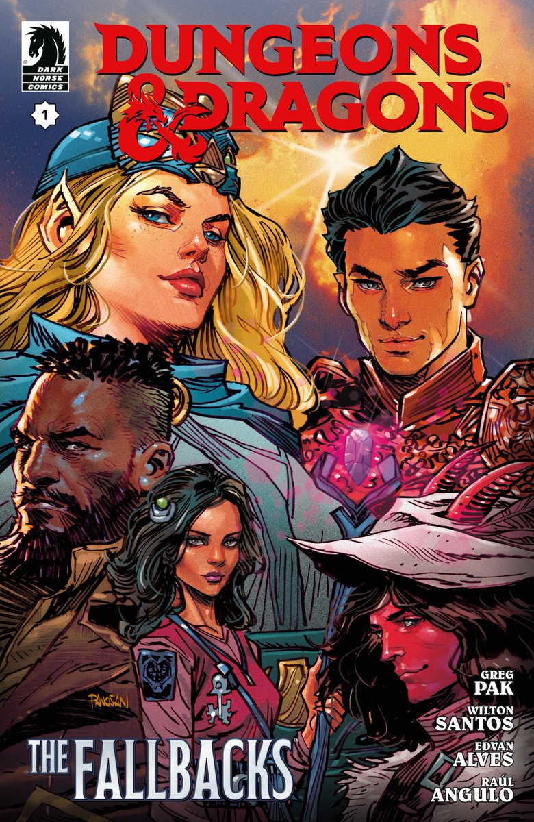 The Fallbacks make their first appearance in comics in an all-new adventure Dungeons &amp; Dragons: The Fallbacks, coming this October! Details: bit.ly/4l7jn7k

In collaboration with <a href="/Hasbro/">Hasbro</a>'s <a href="/Wizards/">Wizards of the Coast</a> of the Coast Division, by Greg Pak, Wilton Santos and team with variant