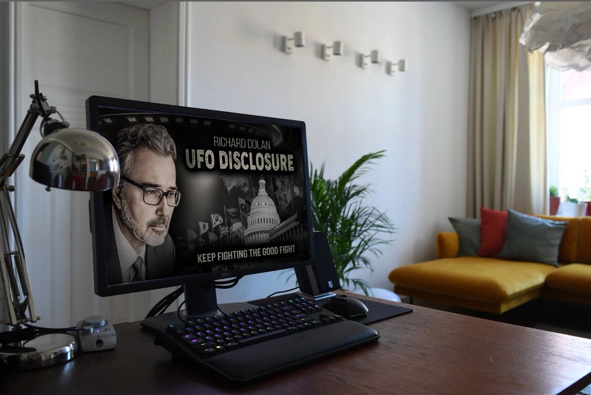 Unlock your support for UFO disclosure with Richard Dolan’s “Keep Fighting the Good Fight” poster.

Instantly download high-resolution files for your phone, desktop, or print in 11×17 format—just $7.99. No shipping delays.

Download now and make your statement.

👉 Shop today: