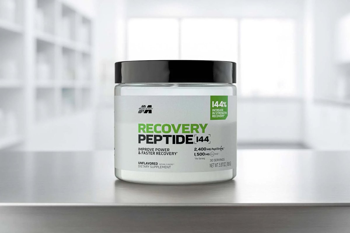 New Recovery Peptide 144 uses two proven, clinically studied ingredients to aid in recovery and strength gains. Learn more:

fitnessinformant.com/news/muscletec…