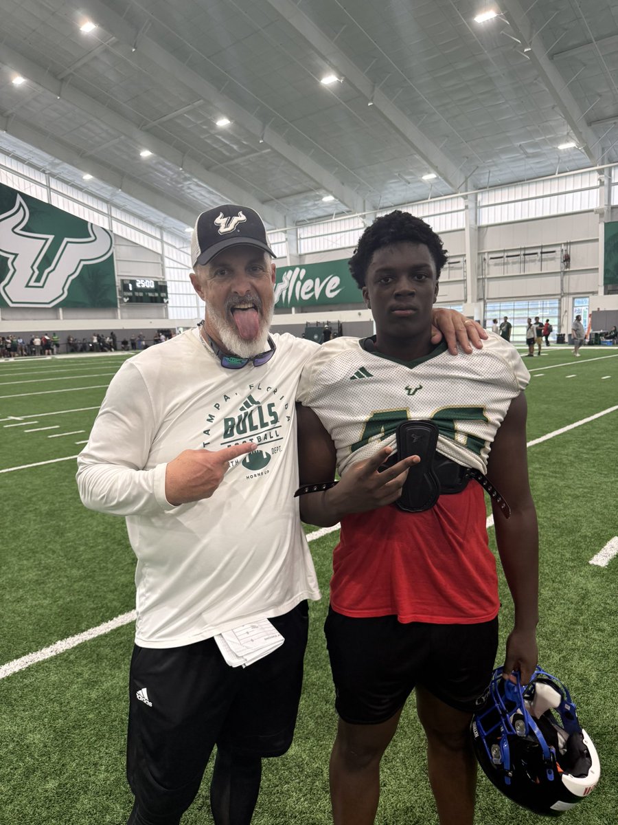 Eddie Bouey (@eddiebouey) on Twitter photo Had a great time at the <a href="/USFFootball/">USF Football</a> big man camp and thank you to <a href="/DLineKP/">Kevin Patrick</a> for the invite Had a great time at the <a href="/USFFootball/">USF Football</a> big man camp and thank you to <a href="/DLineKP/">Kevin Patrick</a> for the invite