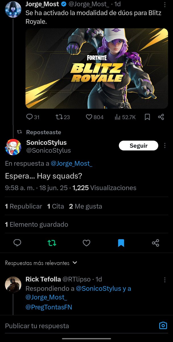 RTlipso's tweet photo. @PregTontasFN Y esta para cuando o que?

Literalmente dentro del juego y en la info posteada se decía de "solitario, d��os y squad"

Se nota que solo eliges a la gente en buen pex y no a bodrios tóxicos como este perdedor... https://t.co/DJAoqQ4Bzw