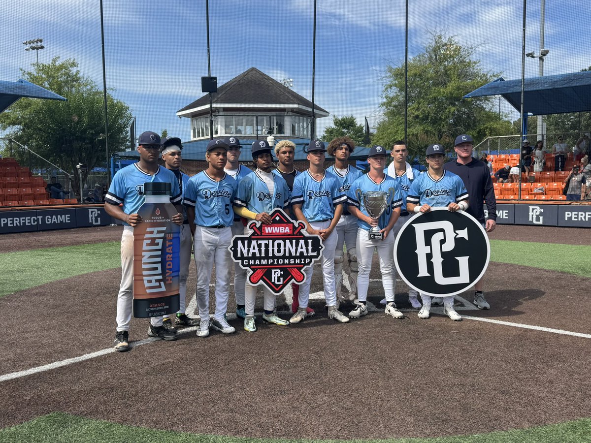 What to say about Devine 17U finishing 2nd in 18U WWBA? They rose to the challenge, no one was bigger than the team, and they did a job.  We are so proud of them! Tip of the cap to Coach Hawkins for holding it down all bracket play. See you next week for 17U WWBA! #devineboys