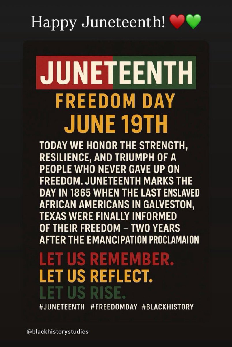 Happy Juneteenth 🖤