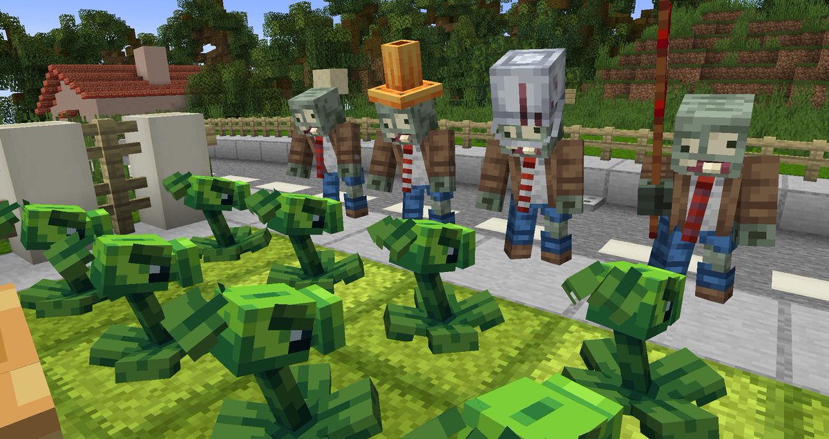 New project dropping soon
#Minecraft #plantsvszombies