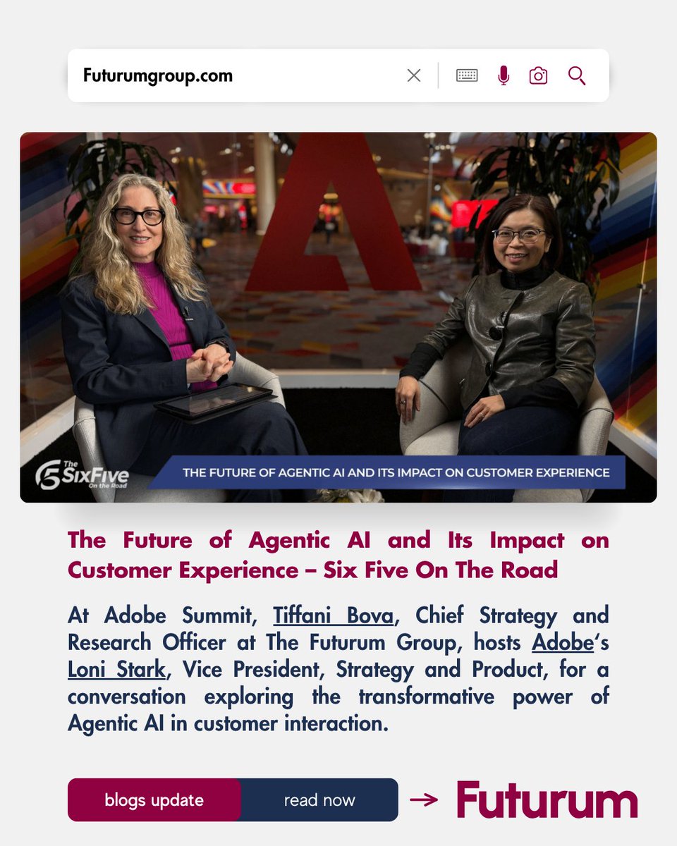 The future of customer experience isn’t just digital — it’s deeply human.

Agentic AI is redefining how brands connect with people.

From hyper-personalized journeys to more ethical, human-AI partnerships, we’re entering a new era where AI helps brands listen, adapt, and truly