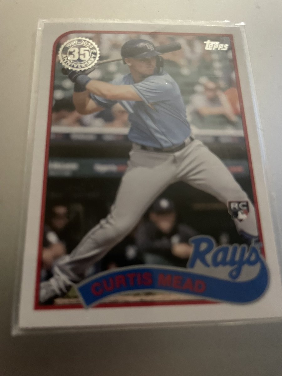 Curtis mead RC $.75

#cheapCards #cheapRays